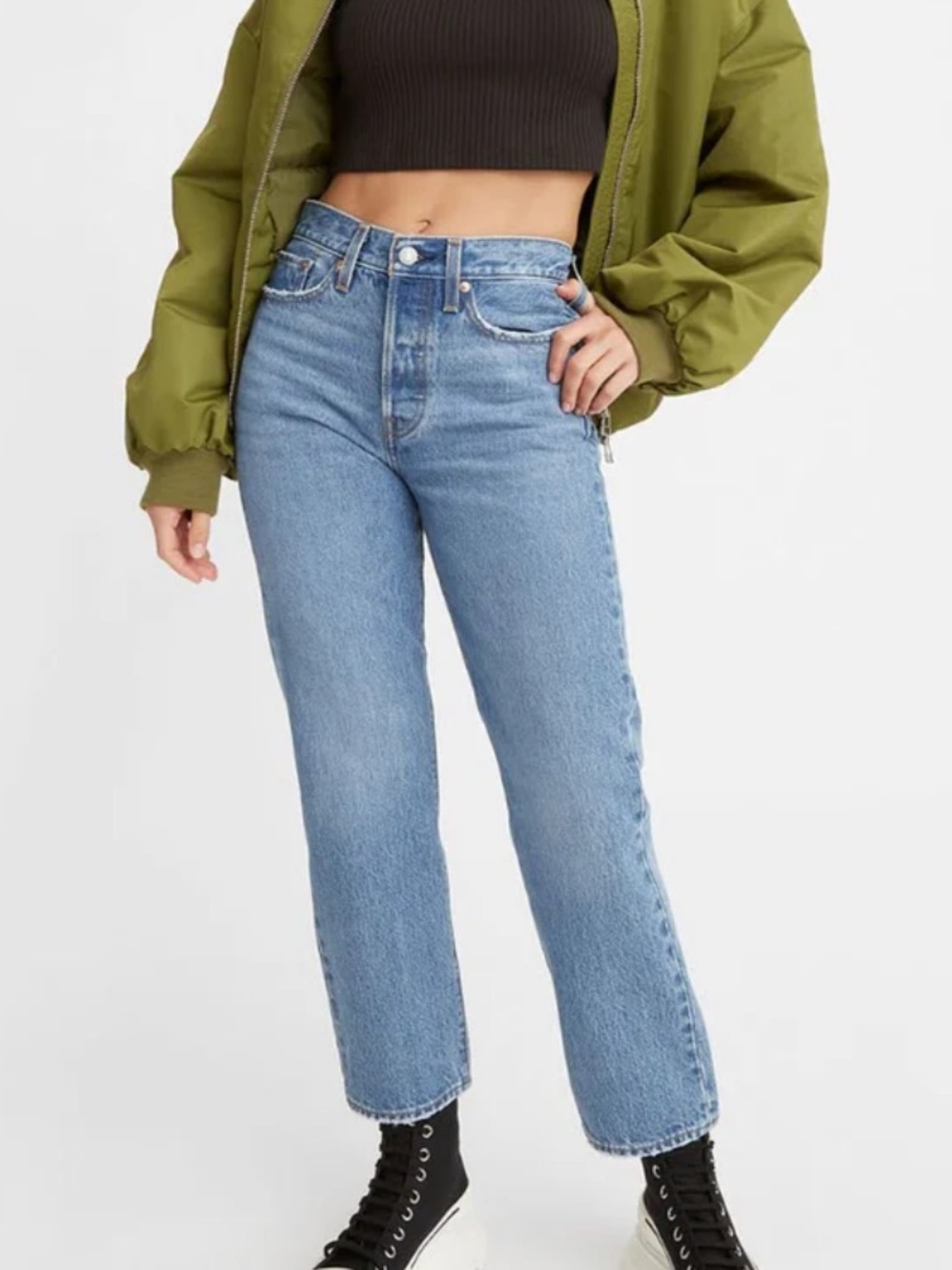 Levi’s Wedgie Straight High Rise Jeans